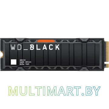 SSD диск WD Black SN850 NVMe Heatsink 2TB (WDS200T1XHE)